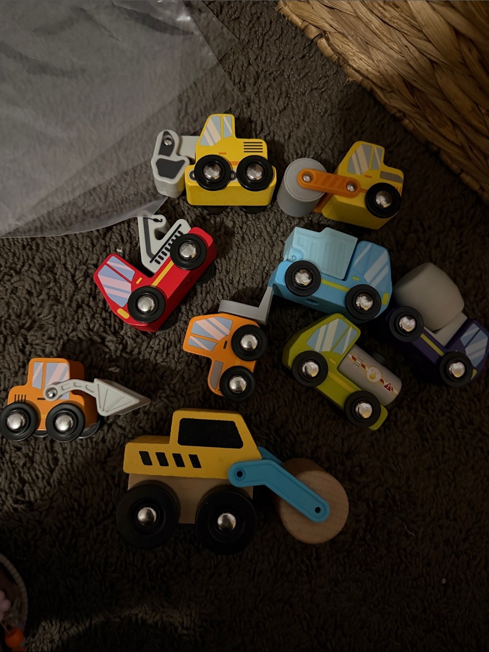 Wooden Construction Vehicles